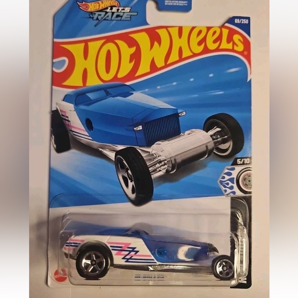 2024 Hot Wheels New Blue Hi-Roller Rod Squad